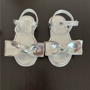 ZARA kids | Mirrored Bow Sandals